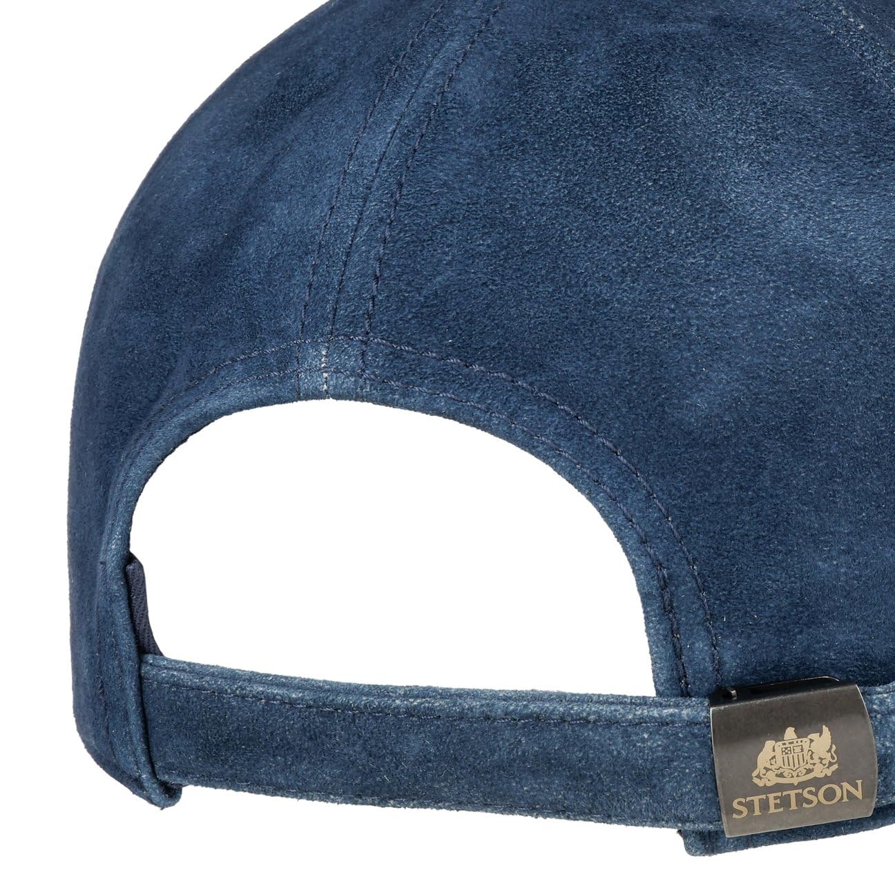stetson-vintage-denim-blue-truckercap-leder-strapback-unisex image 6