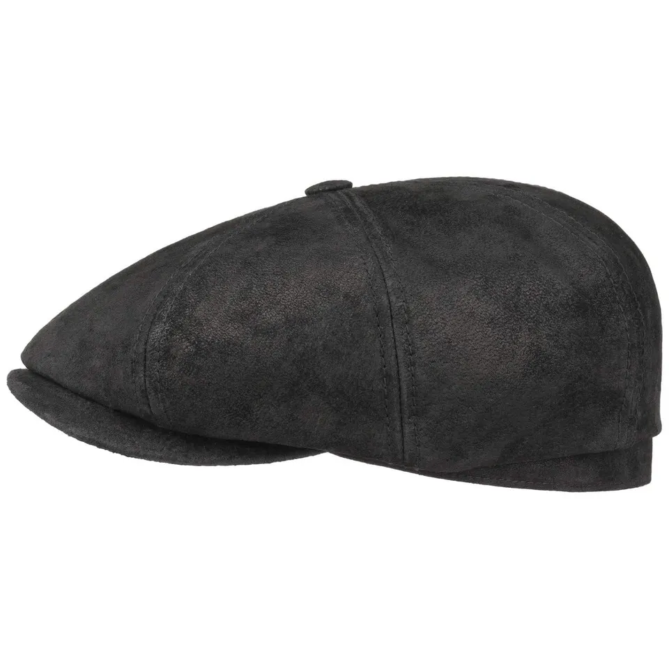 stetson-hatteras-pigskin-herren-cap-gavroche-ballonm-tze-mit-visier-und-futter image 1