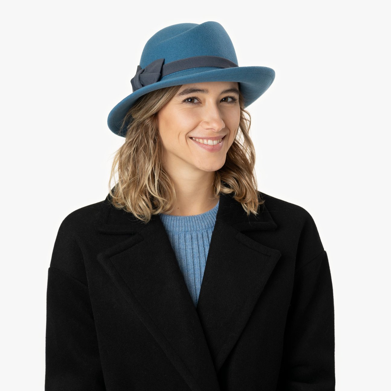 mayser-jana-soft-wool-damenhut-glocke-filz-rips-schleife image 1
