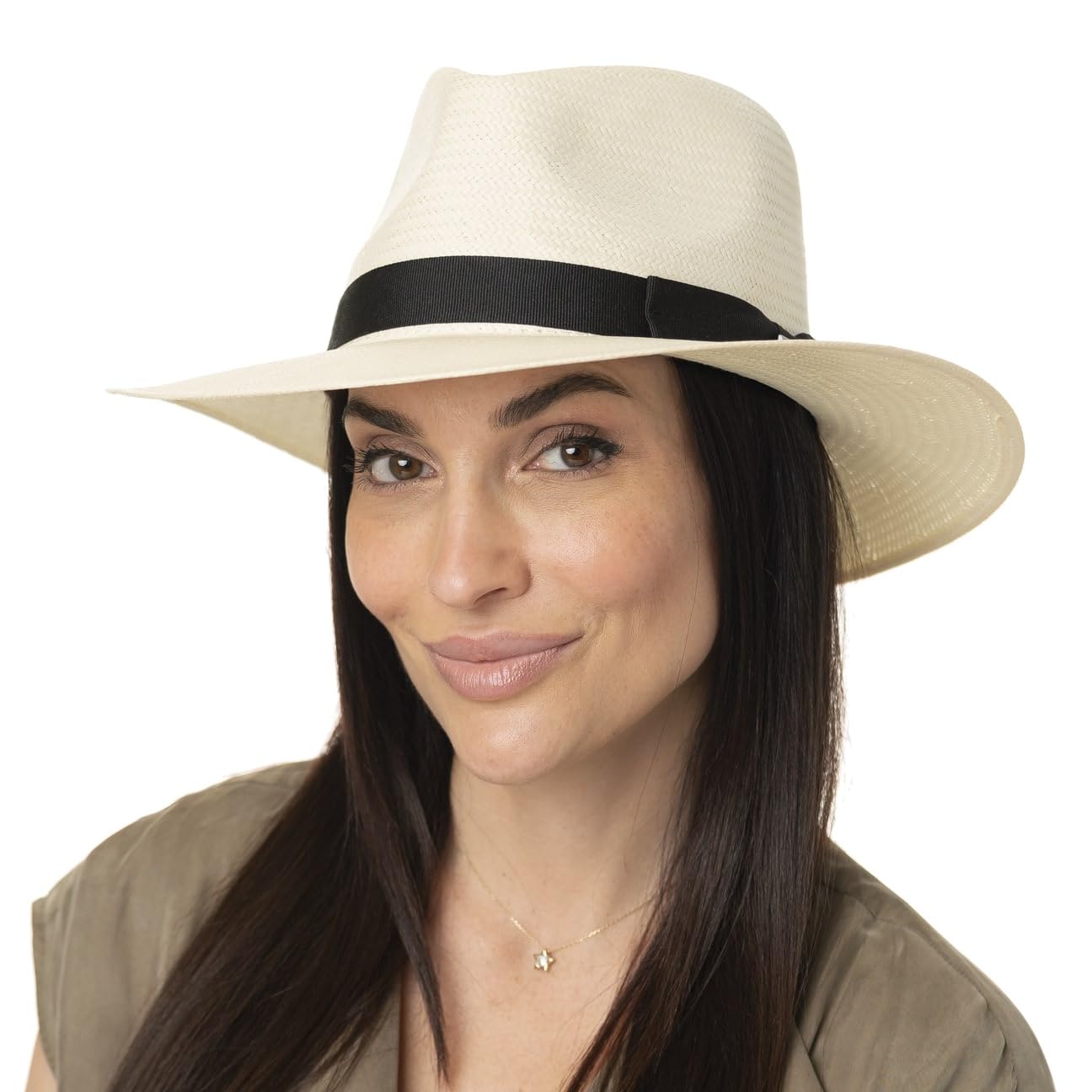 stetson-toyo-traveller-strohhut-fedora-creme image 2