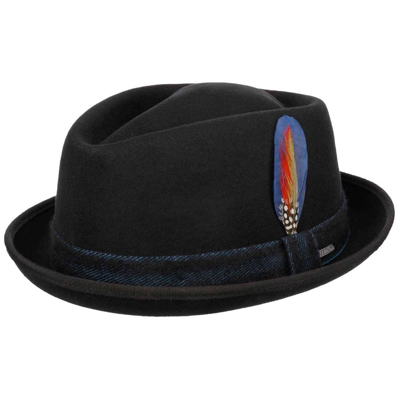 stetson-cendric-diamond-wollhut-pork-pie-schwarz-unisex image 1