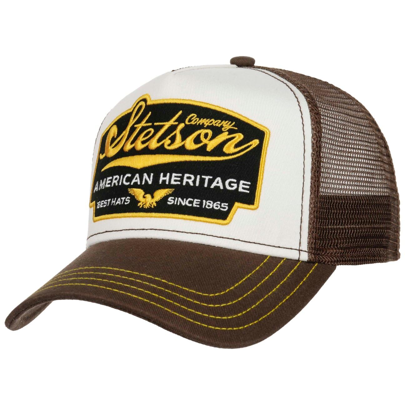 stetson-american-heritage-trucker-cap-snapback-mit-mesh image 8
