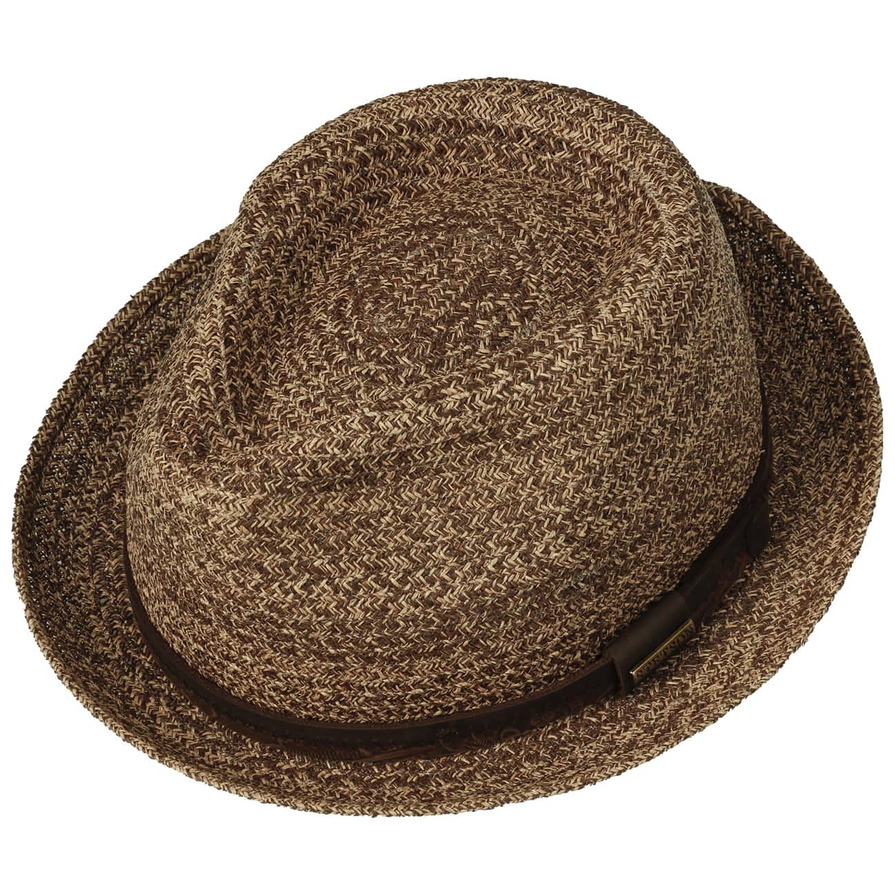 stetson-linnard-player-strohhut-pork-pie-mit-lederband-unisex-fr-hling-sommer image 2