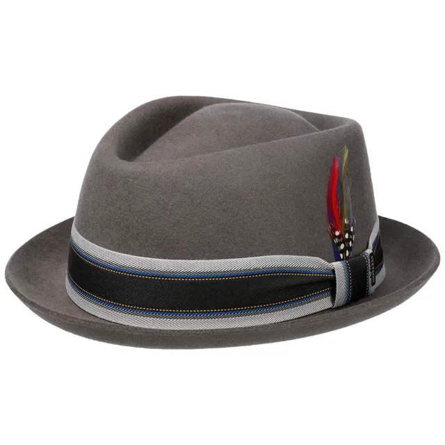 stetson-lancover-diamond-pork-pie-wollhut-schwarz-herren image 1