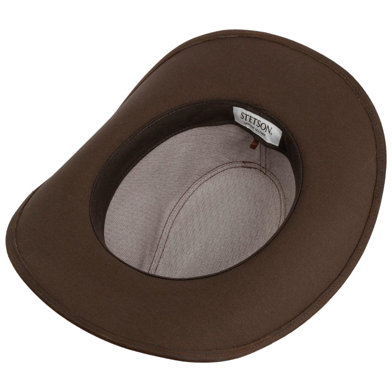 stetson-calf-split-western-lederhut-herren-vintage-aus-rindsleder image 3