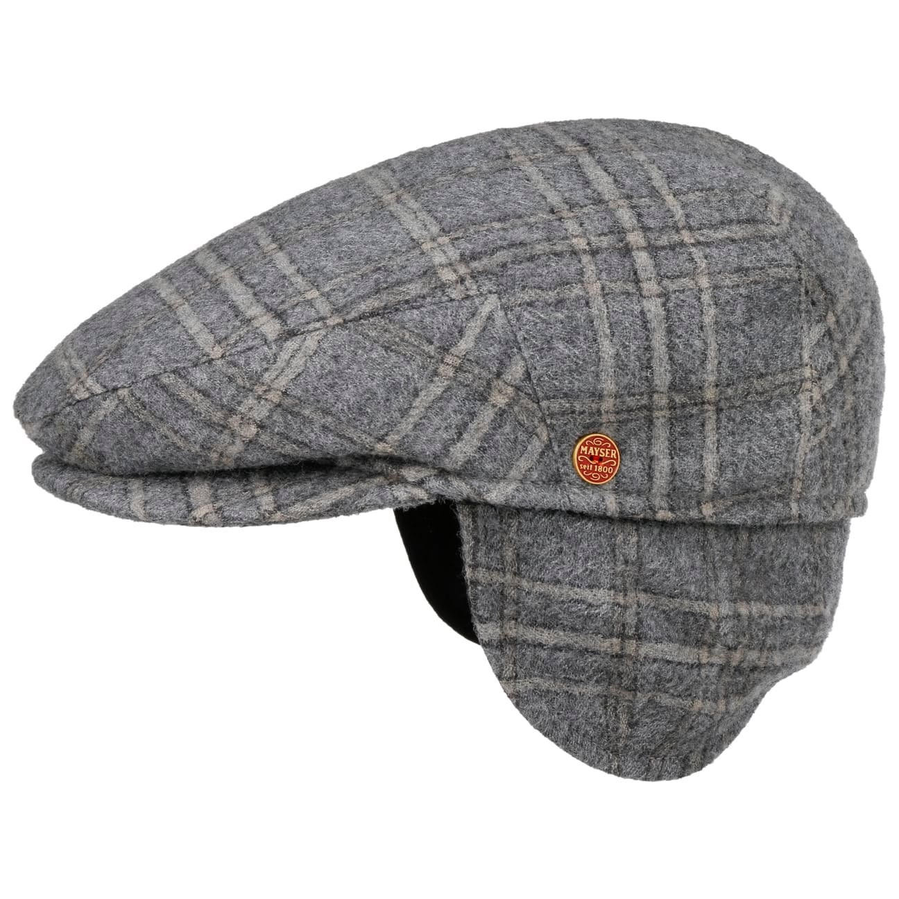 mayser-merlino-casual-flatcap-herren-merino-mit-ohrenklappen image 1