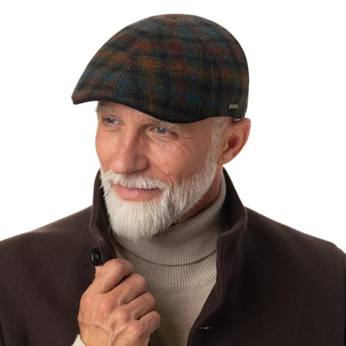 stetson-holdenby-schirmm-tze-flatcap-kariert-made-in-eu-herren image 7