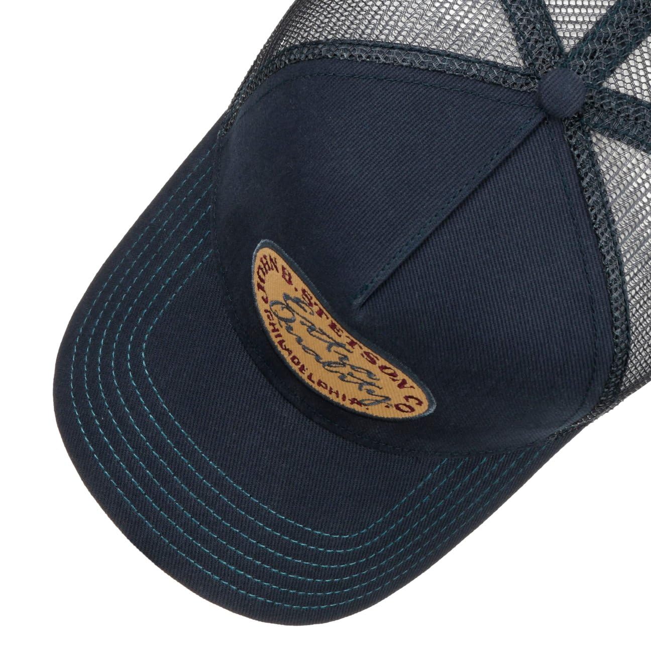 stetson-vintage-brushed-twill-trucker-cap-retro-meshcap image 4