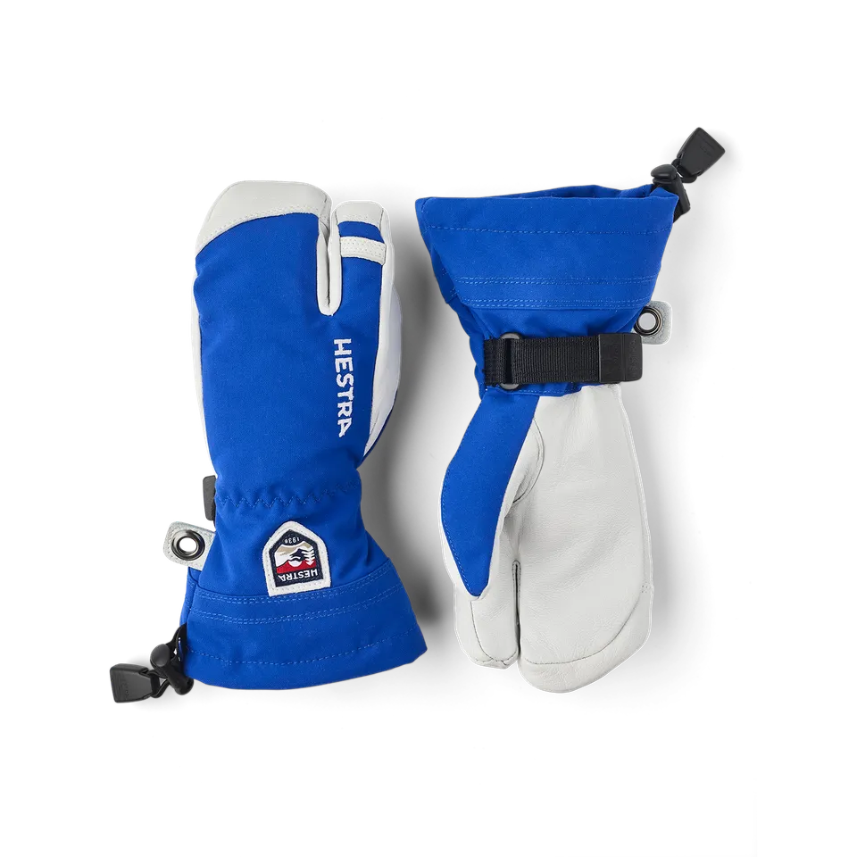 hestra-army-leather-heli-ski-jr-3-finger-kinderhandschuh image 1