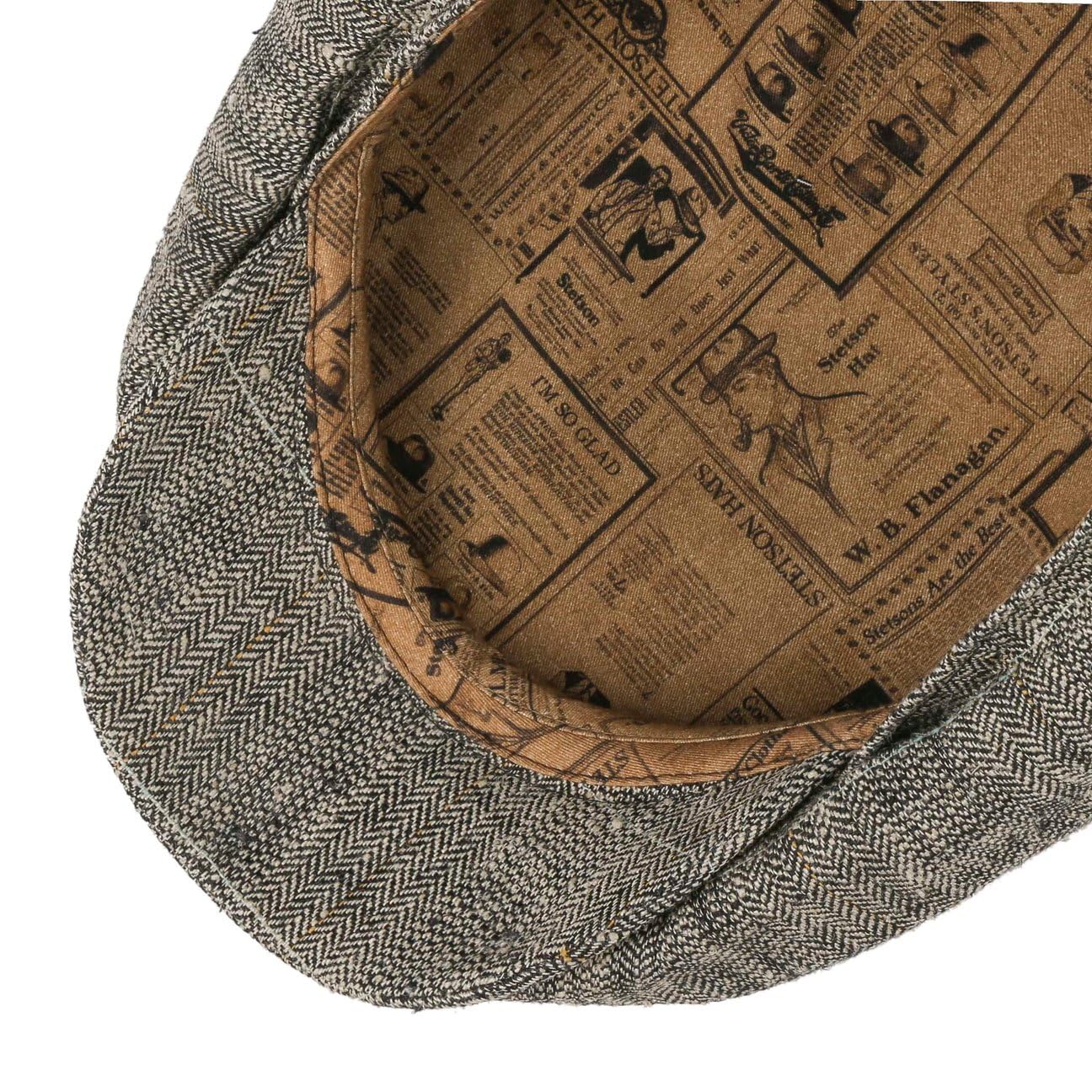 stetson-coverton-flatcap-herringbone-herren-schirmm-tze-aus-seide-leinen-made-in image 3
