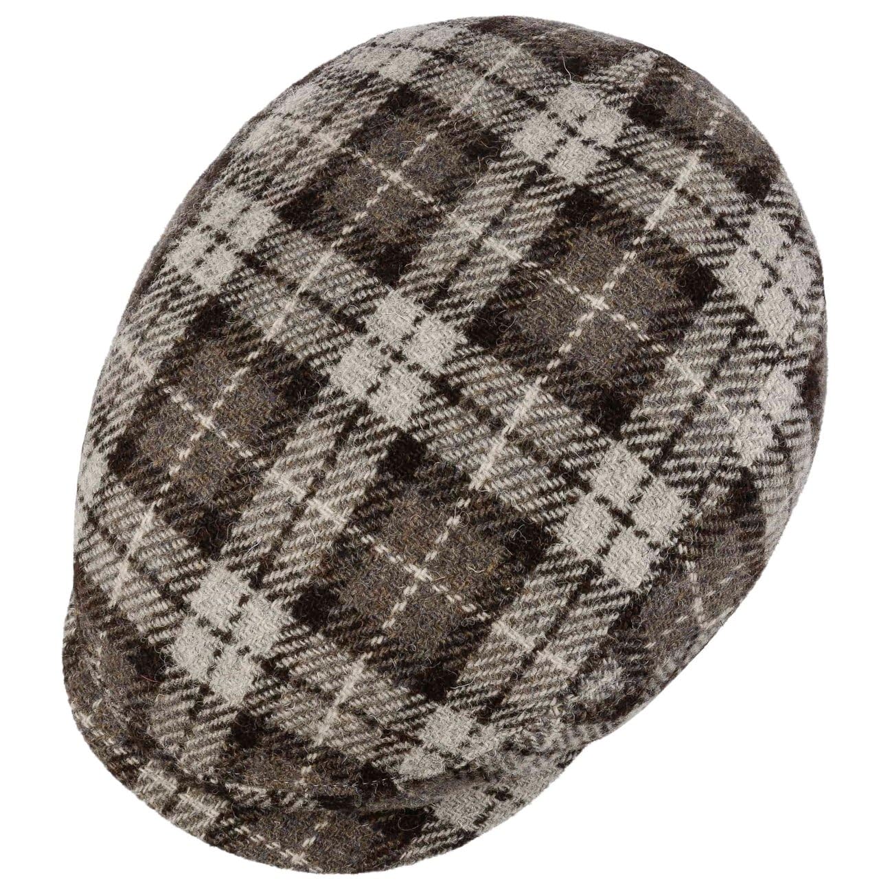 stetson-harris-tweed-driver-flatcap-karierte-woll-schirmm-tze-made-in-germany image 3