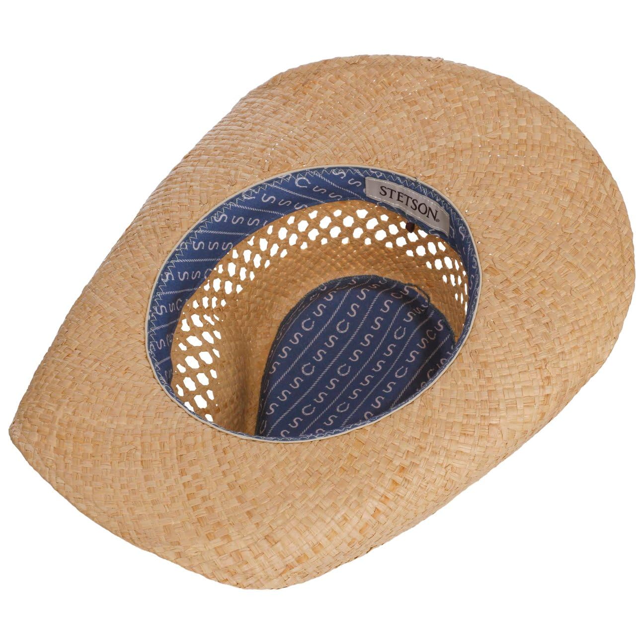 stetson-rifterson-westernhut-herren-raffiastroh-mit-garniturband image 3