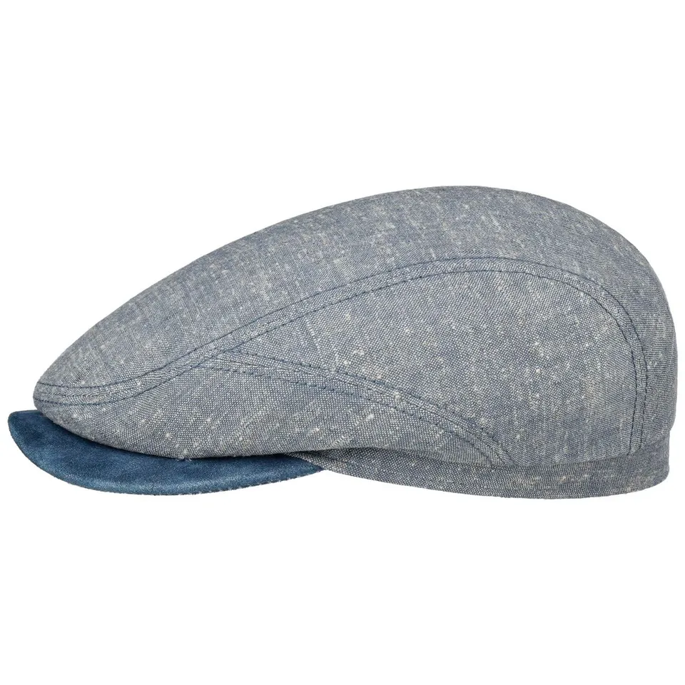 stetson-liraco-driver-flatcap-uni-meliert-aus-leinen-seide-made-in-germany-herre image 1