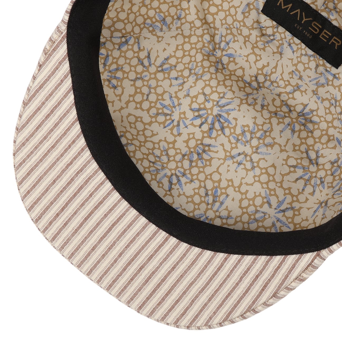 mayser-cotton-summer-stripes-flatcap-aus-baumwolle-mit-streifen image 3