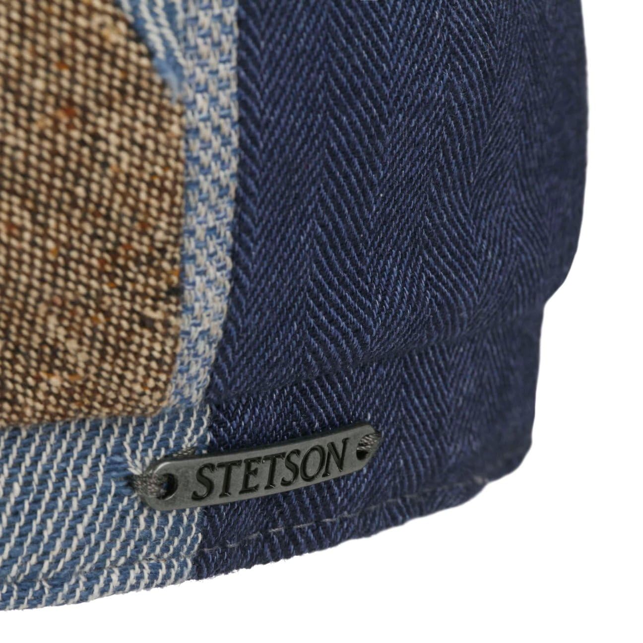 stetson-hatteras-flatcap-patchwork-leinen-seide-baumwolle-unisex-fr-hling-made-i image 5