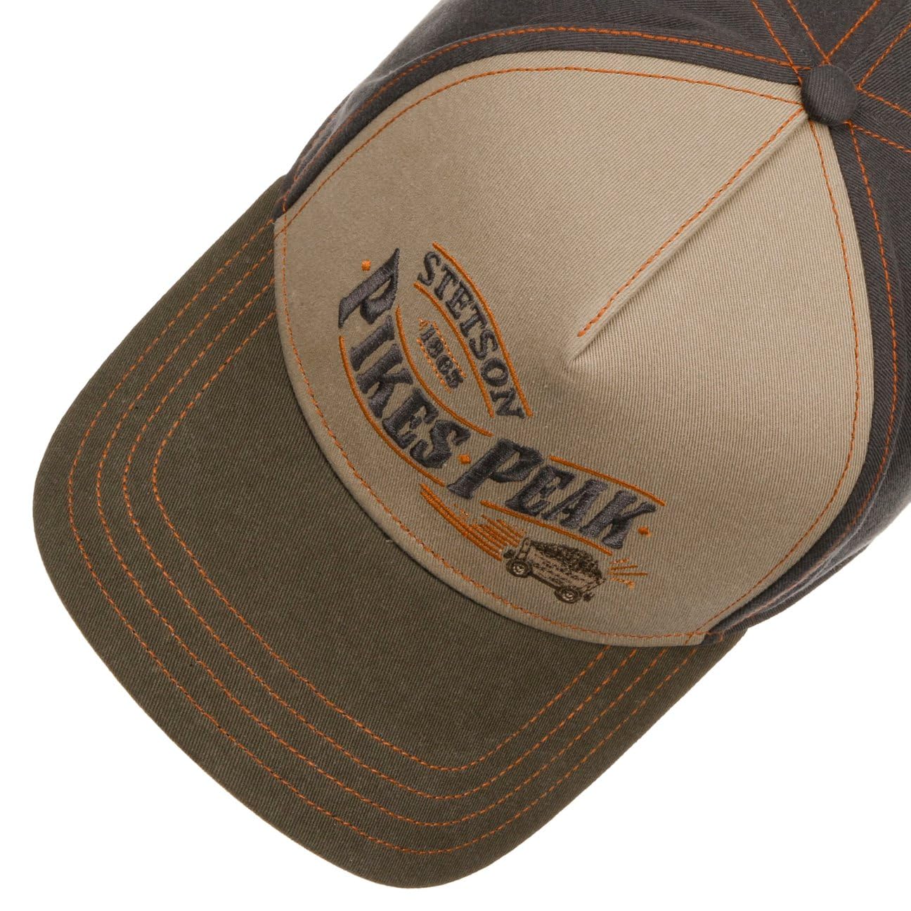 stetson-pikes-peak-baseballcap-5-panel-strapback-herren image 3