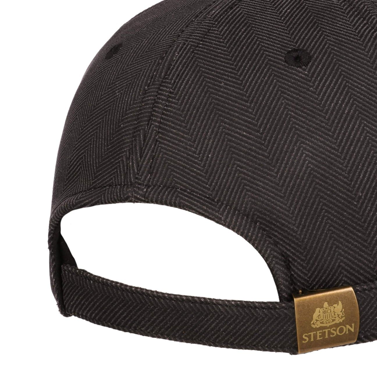 stetson-herringbone-baseballkappe-mit-metallclip-und-futter image 4