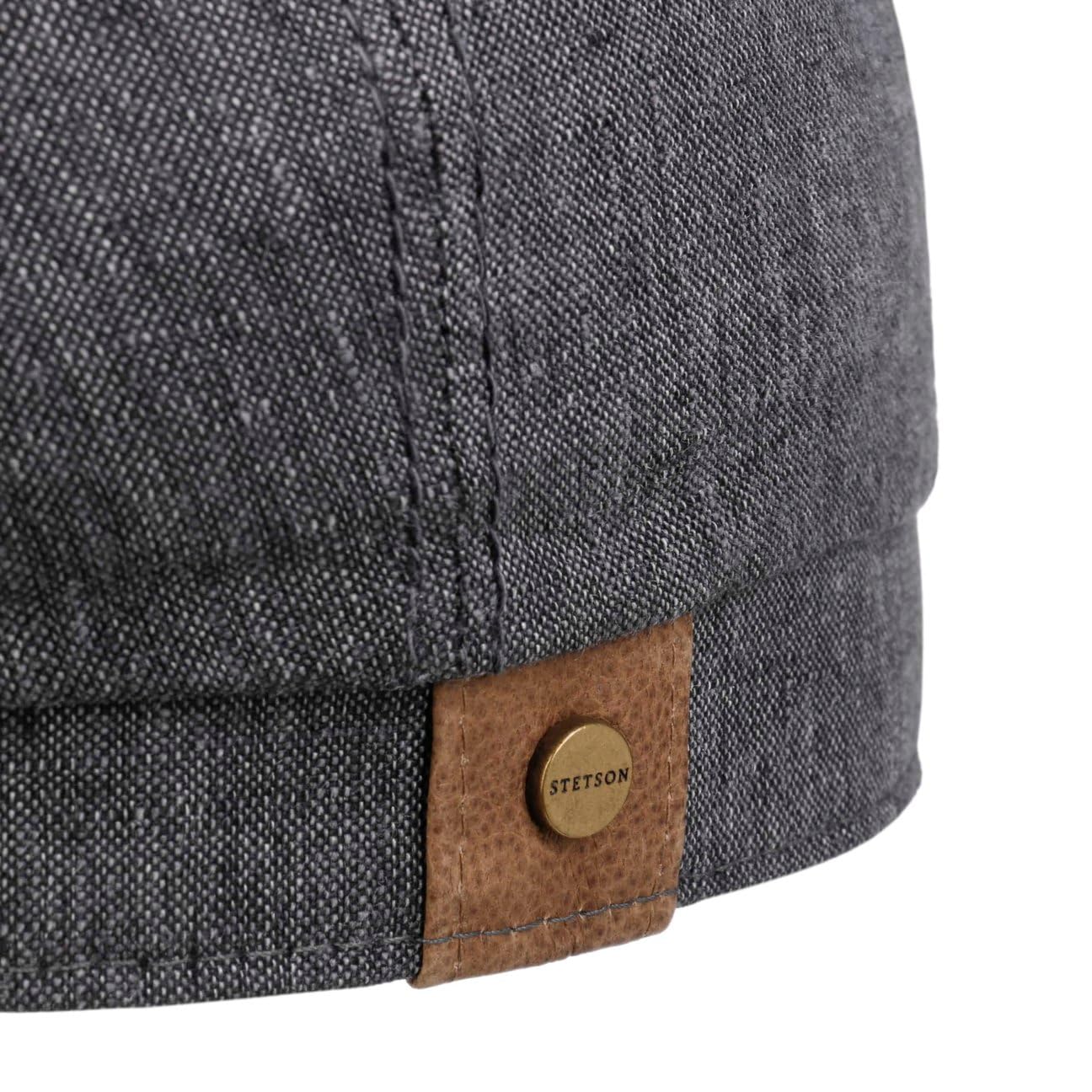 stetson-hatteras-flatcap-schirmm-tze-aus-100-leinen-uv-schutz-40-grau-herren image 7