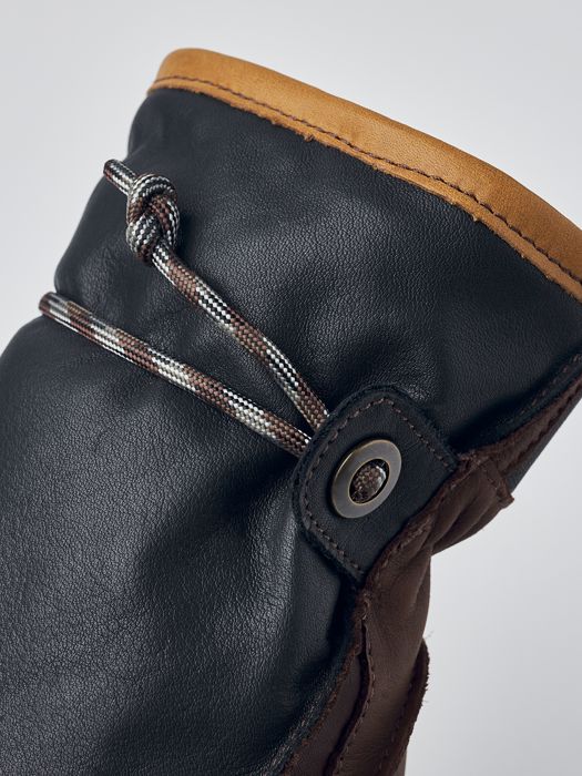 hestra-wakayama-mitt-fausthandschuh-ski-retro-leder image 6
