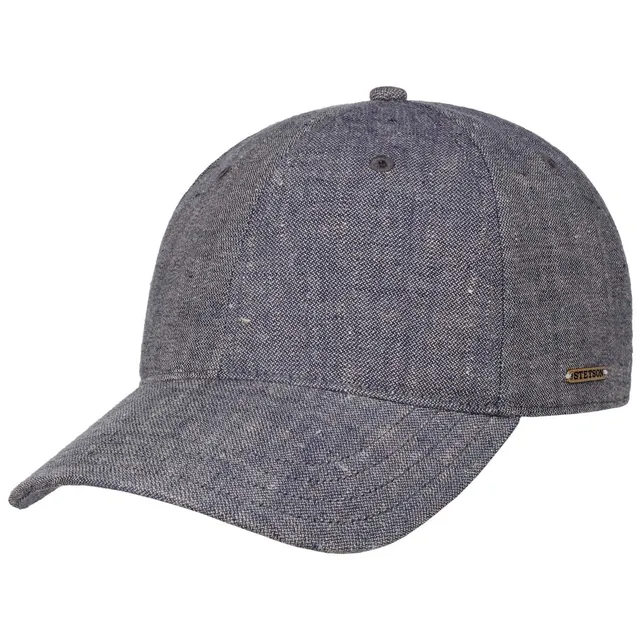 stetson-leinen-baseballcap-uni-uv-schutz-40-made-in-italy-herren image 1