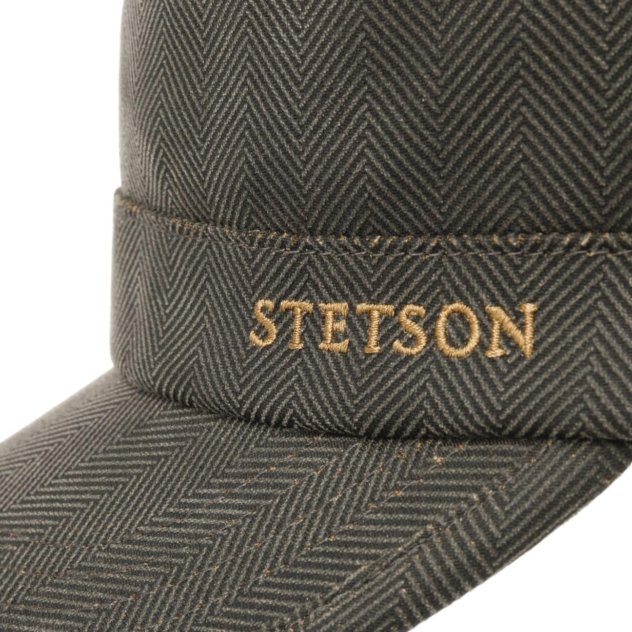 stetson-herringbone-army-cap-stoffcap-mit-fleecefutter image 6