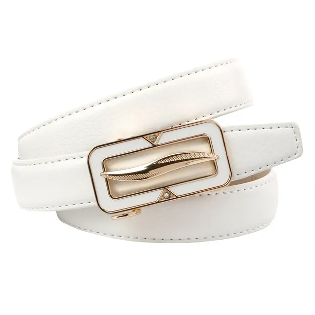anthoni-crown-4wvt90-damen-automatikg-rtel-leder-wei-2-5-cm image 1