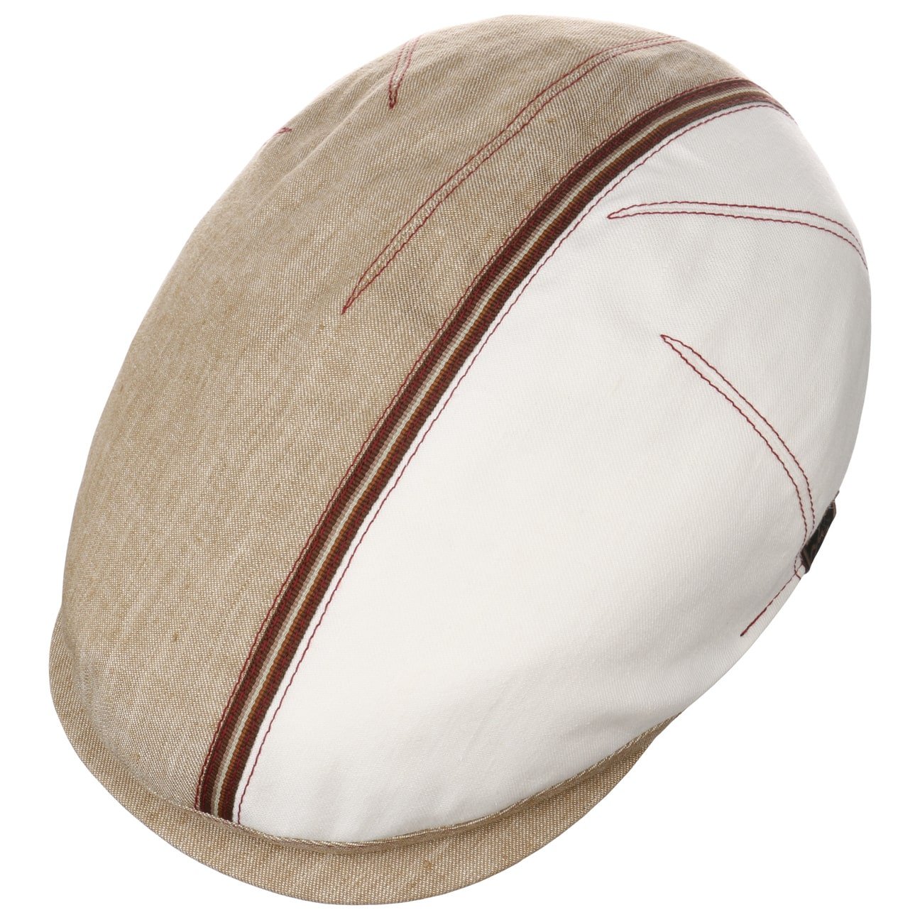 mayser-jenson-twotone-zechbauer-flatcap-leinen-baumwoll-flatcap-mit-futter image 3