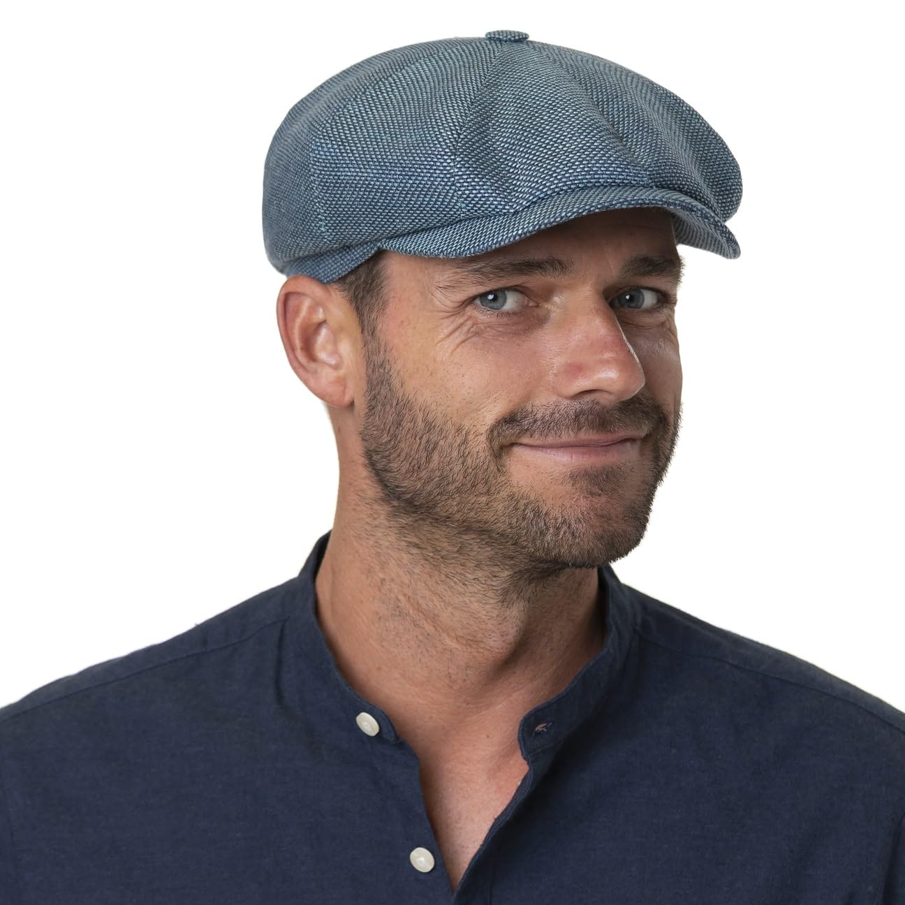 stetson-hatteras-ellington-flatcap-wide-fit-herren-damen image 2