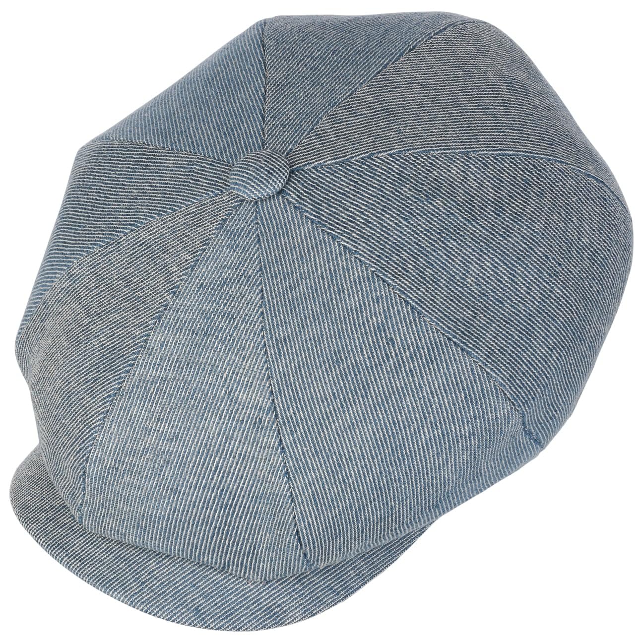 stetson-hatteras-twill-flatcap-leinen-baumwolle-herren image 3