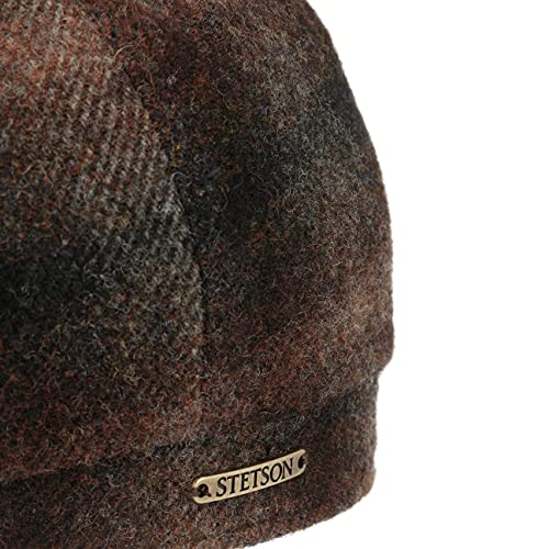 stetson-hatteras-johnny-flatcap-herren-schwarz-beige-57-cm image 8