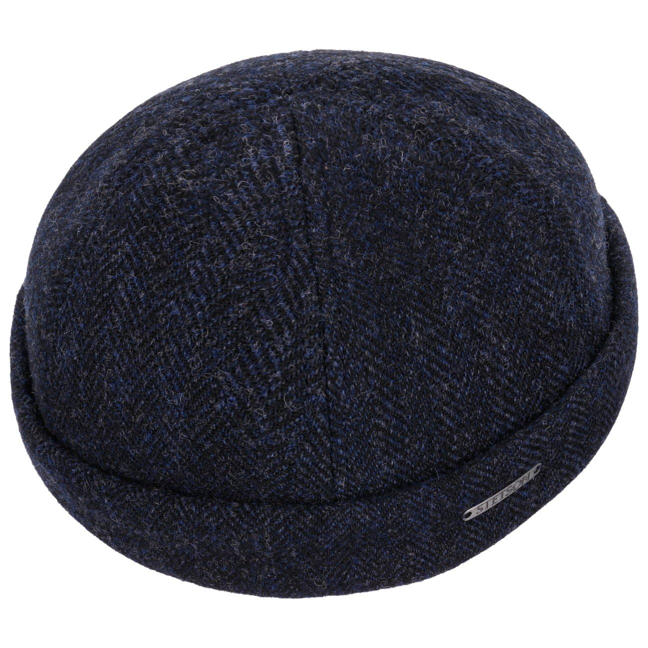 stetson-lavoy-dockerm-tze-herren-wolle-fischgr-t-meliert-gr-enverstellbar-made-i image 2