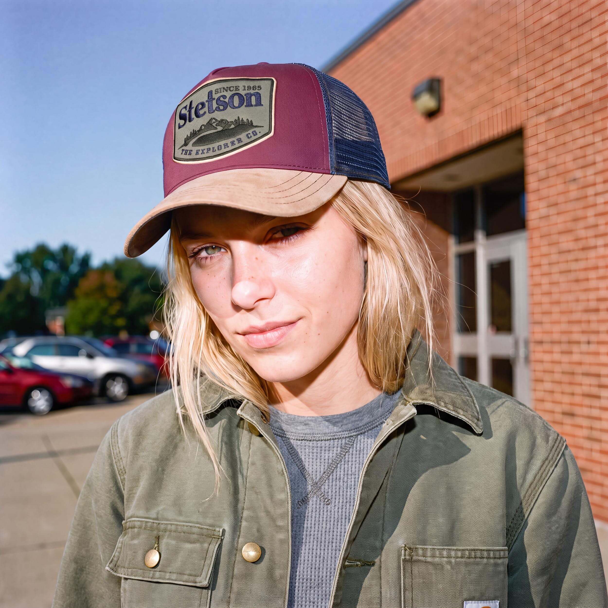 stetson-the-explorer-co-truckercap-snapback-mesh-baumwolle image 2