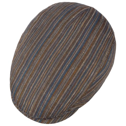 stetson-stripe-barista-driver-flatcap-schirmm-tze-gestreift-mehrfarbig-made-in-e image 6