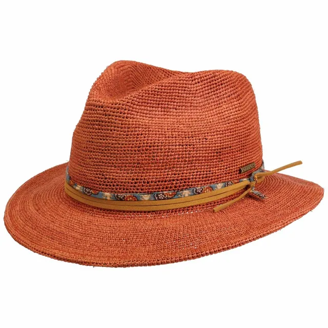 stetson-crochet-traveller-strohhut-damen-und-herren-sommerhut image 1