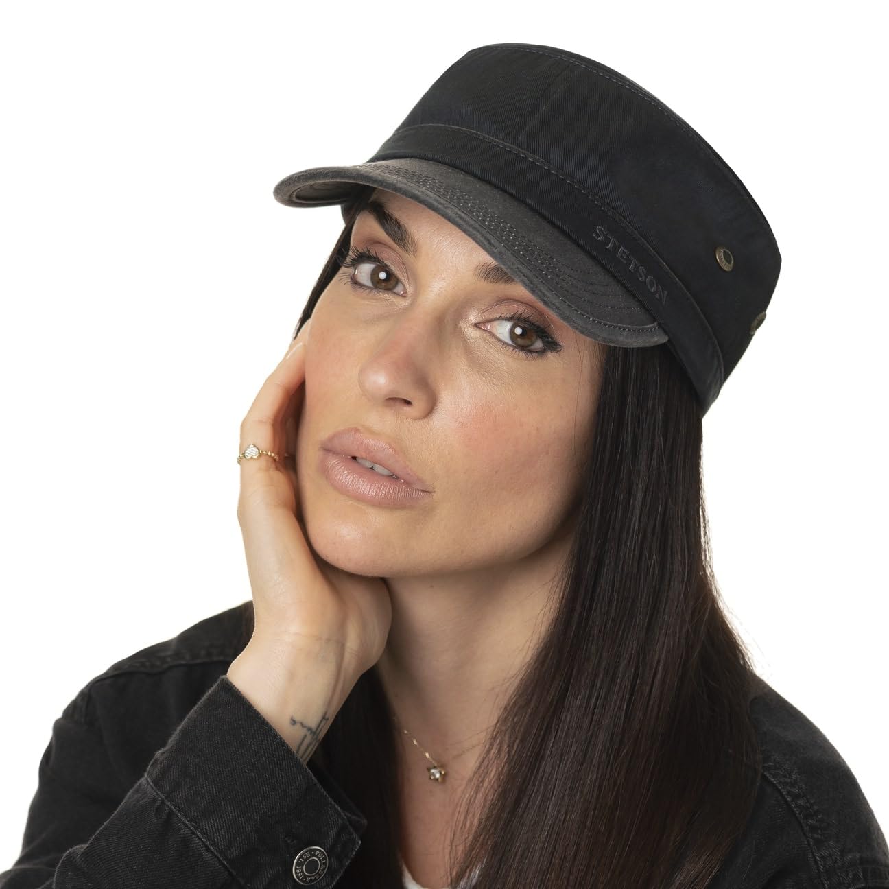 stetson-katonah-cotton-army-cap-unisex-verstellbare-military-cap-aus-baumwolle-i image 2