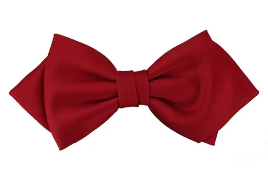 ascot-schleife-uni-satin-napoli-rot image 1