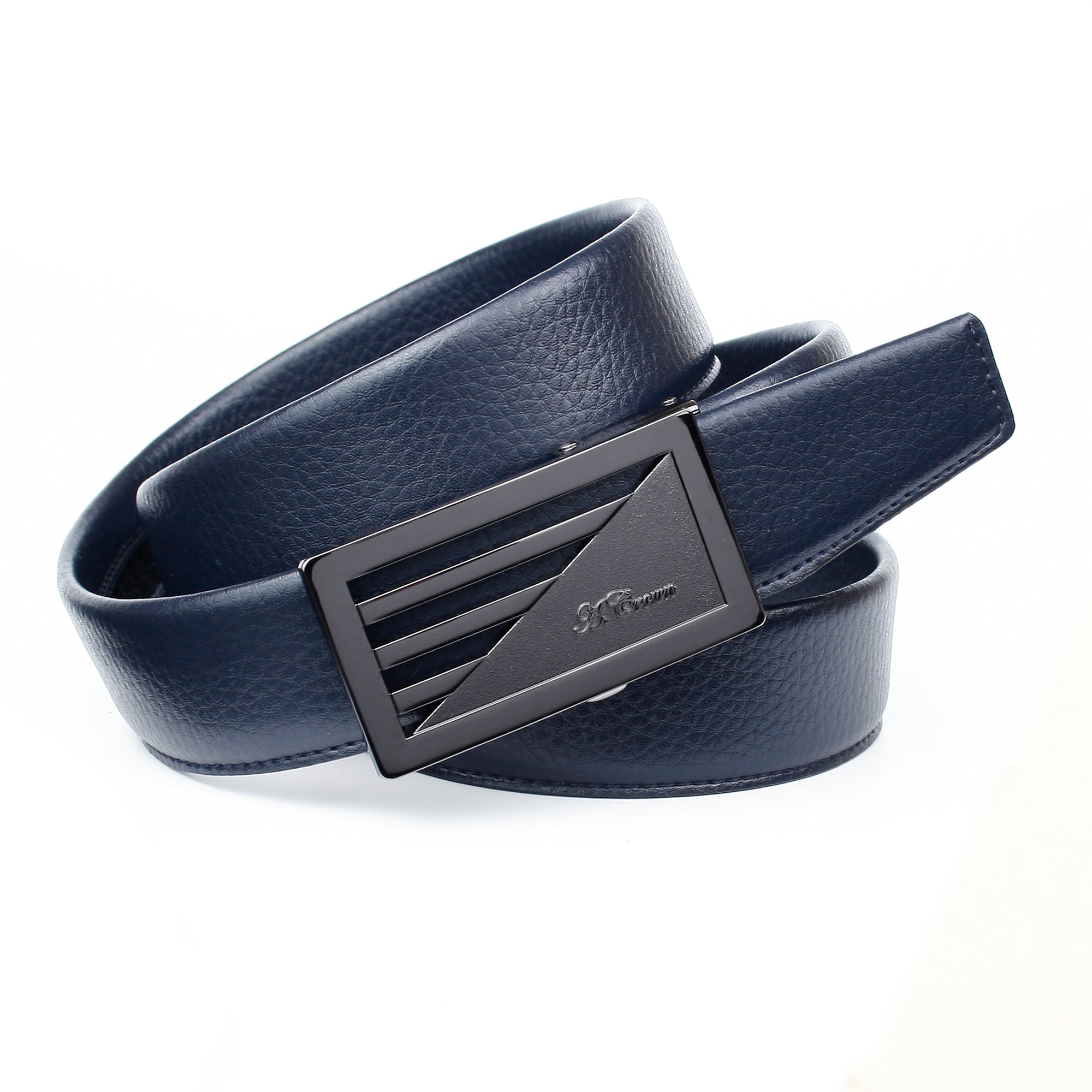 anthoni-crown-lederg-rtel-31t80c-dunkelblau-genarbt-herren-3-5-cm image 1