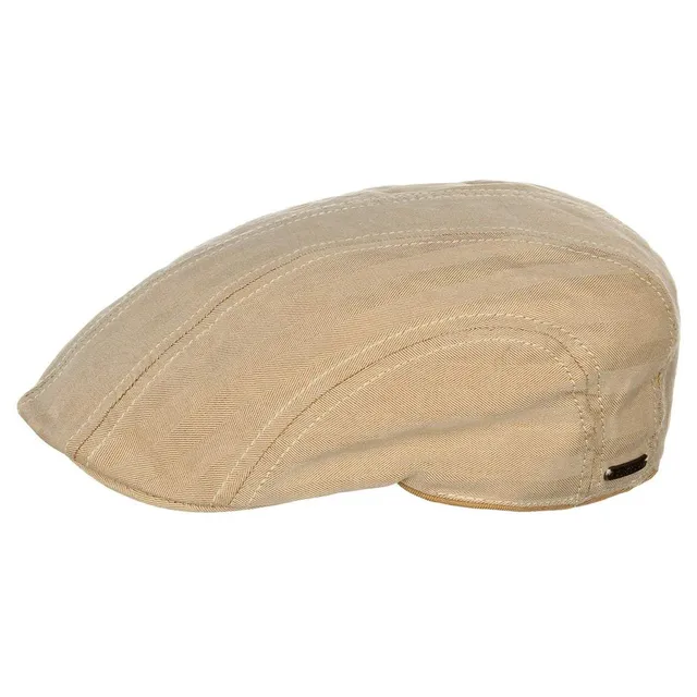 stetson-madison-leinen-flatcap-schieberm-tze-beige-62-cm image 1