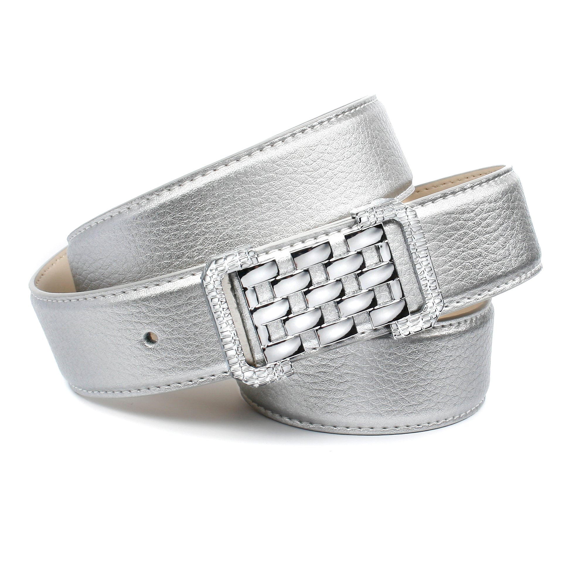 anthoni-crown-dameng-rtel-1plts-hirschpr-gung-silber-3-4-cm-lederg-rtel-fashion image 1
