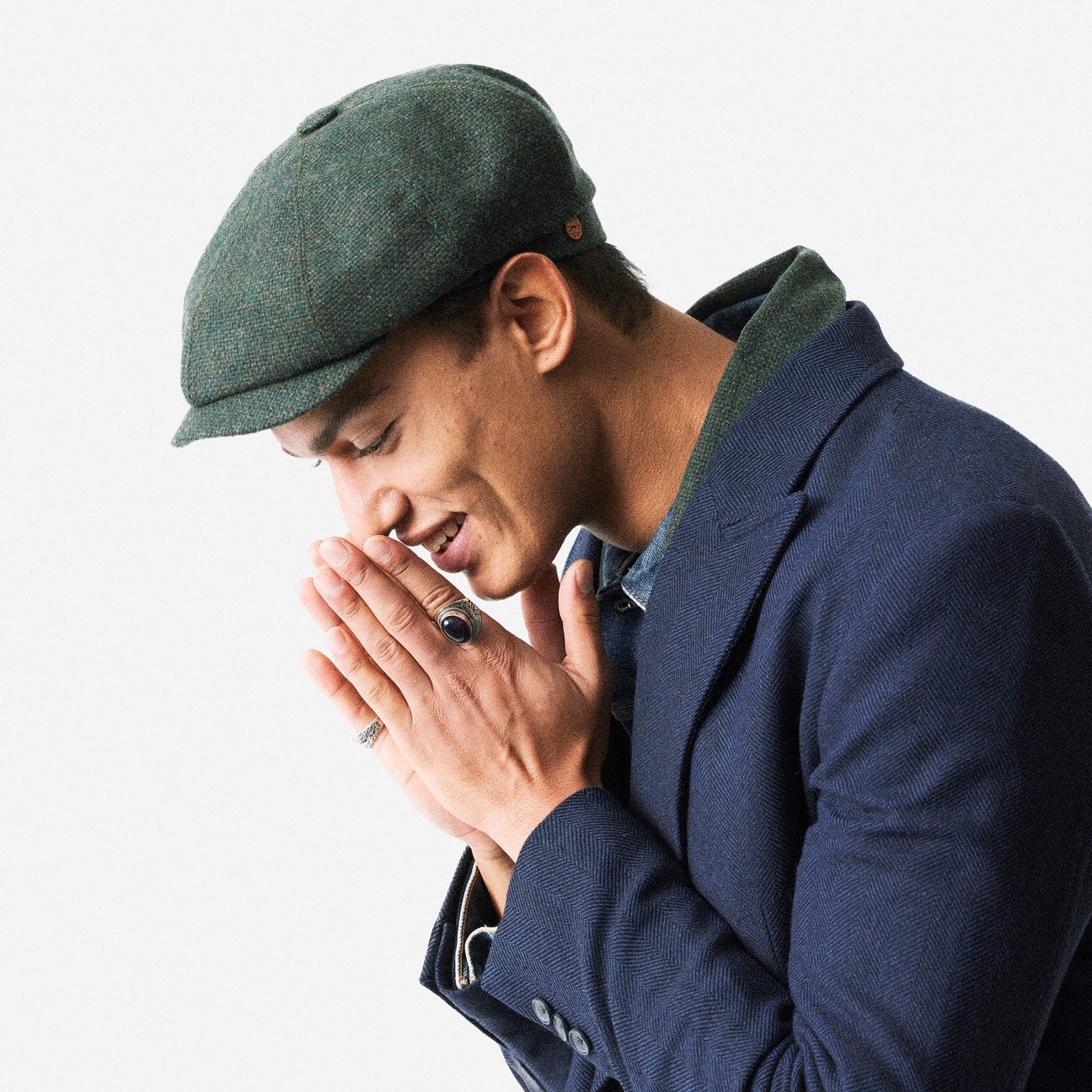 mayser-seven-hunter-flatcap-herren-aus-baumwolle-kaschmir-schurwolle image 1