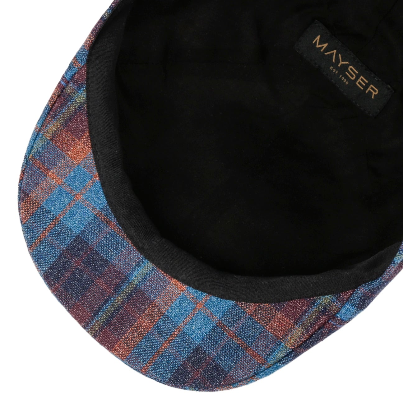 mayser-paddy-new-check-flatcap-karo-schieberm-tze-aus-seide-schurwolle image 3