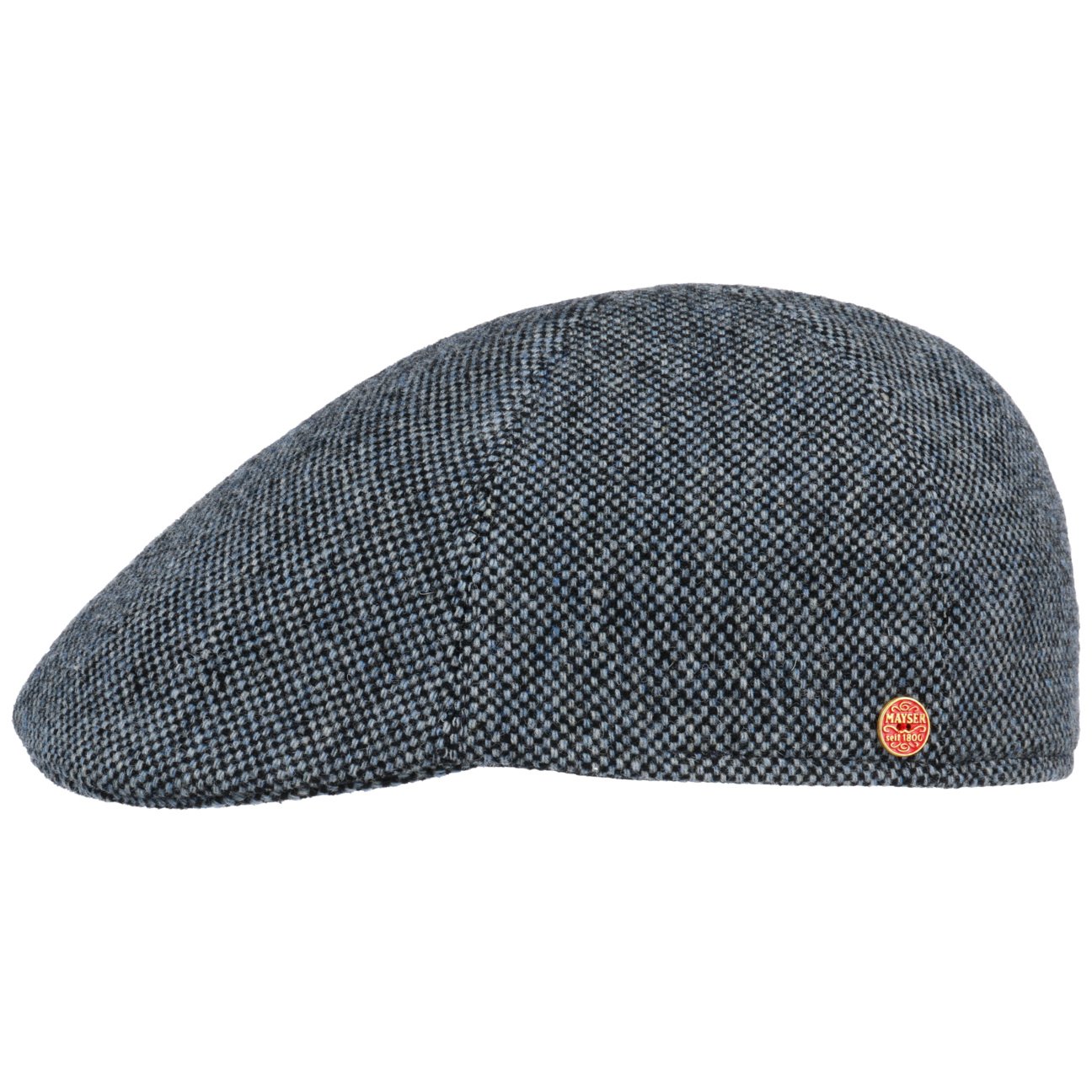 mayser-classic-tweed-flatcap-woll-flatcap-mit-baumwollfutter image 6