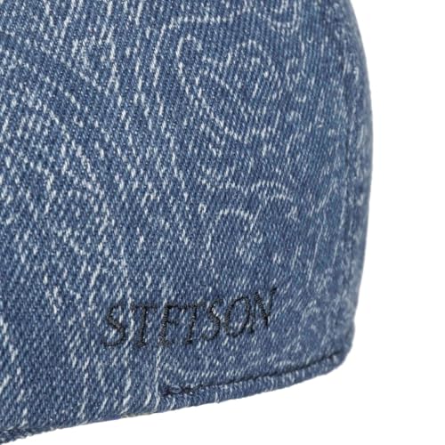 stetson-texas-denim-paisley-flatcap-aus-baumwolle-mit-uv-schutz-40-herren image 8