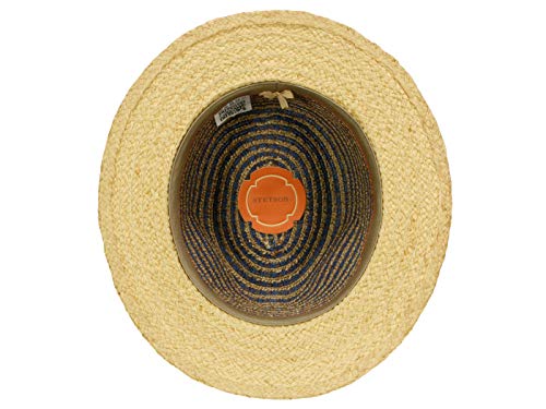 stetson-traveller-viscose-hut-blau-beige-gr-l-herren image 4