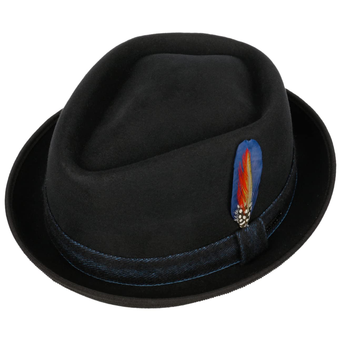 stetson-cendric-diamond-wollhut-pork-pie-schwarz-unisex image 3