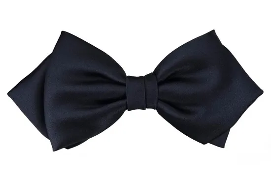 ascot-schleife-uni-satin-marine-form-napoli image 1