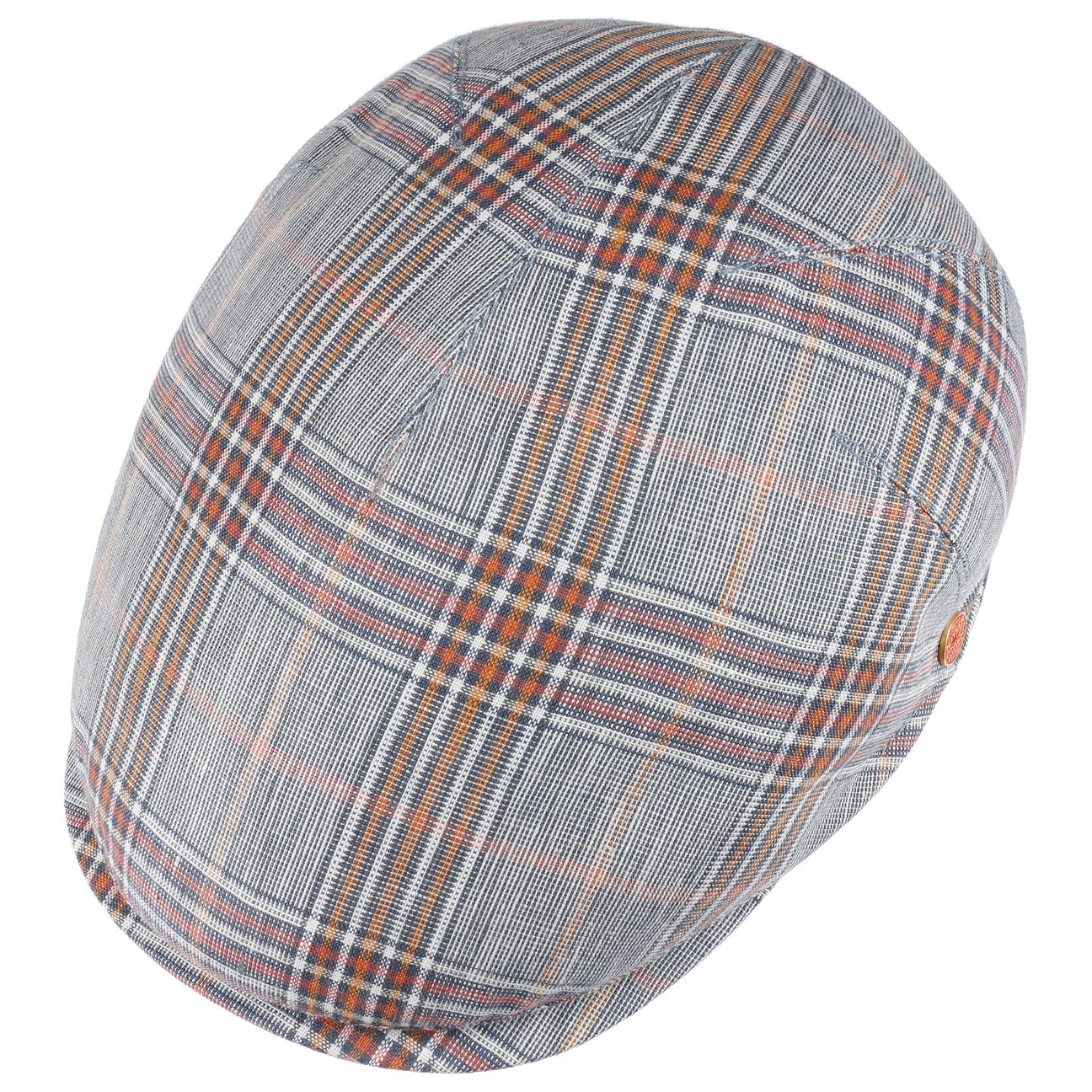 mayser-sidney-superior-leinen-check-flatcap-f-r-herren image 3