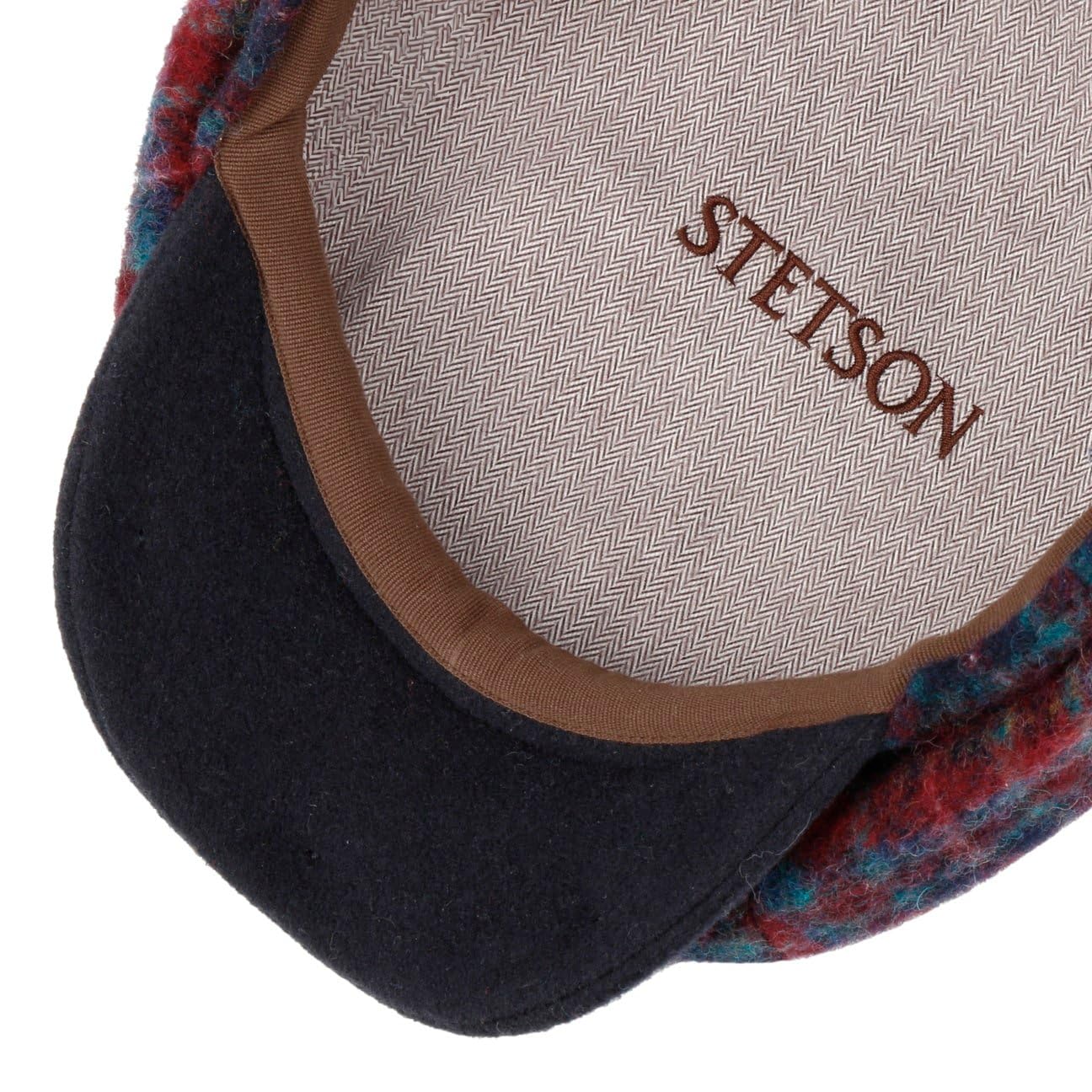 stetson-hatteras-check-flatcap-herren-wollmix-karo-baumwollfutter-herbst-winter image 3