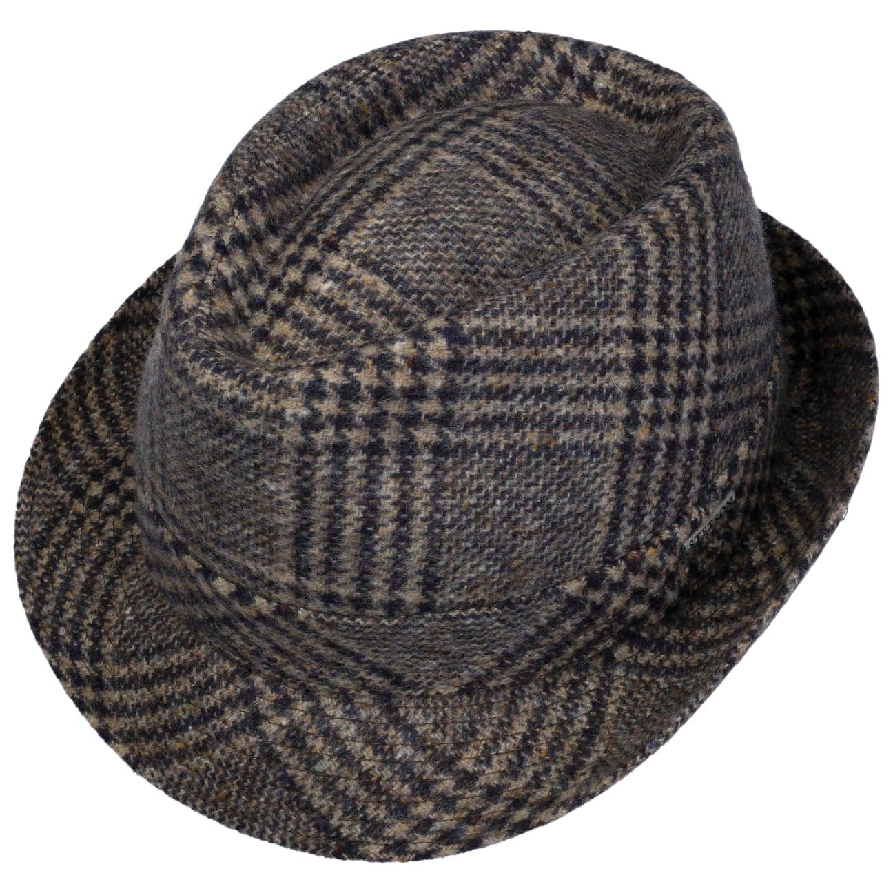stetson-teton-wollhut-trilby-karomuster-schurwolle-made-in-italy-unisex image 4