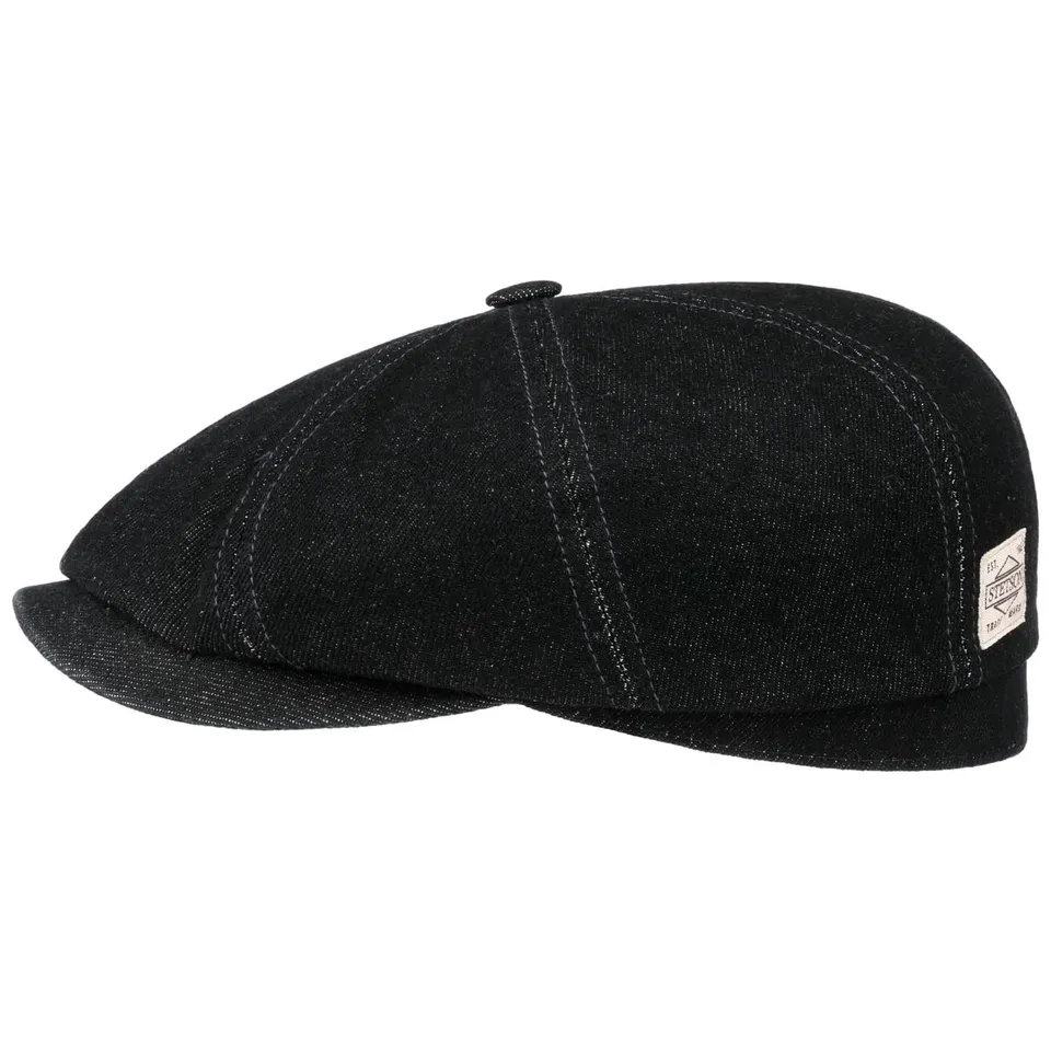 stetson-hatteras-robust-denim-flatcap-herren image 1